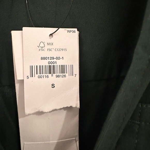 Banana Republic Green Wrap Dress NWT - Picture 3 of 3